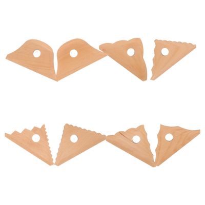 DIYEAH 8pcs Pottery Clay Sculpting Tools Versatile Polymer Clay Crafting Kit for Beginners Includes Carving Smoothing and Trimming Tools for Projects and Decorative Effects