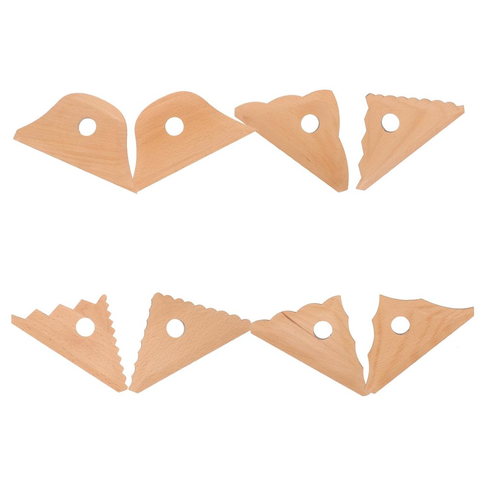 DIYEAH 8pcs Pottery Clay Sculpting Tools Versatile Polymer Clay Crafting Kit for Beginners Includes Carving Smoothing and Trimming Tools for Projects and Decorative Effects