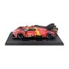 Bburago - Ferrari Deluxe - 499P LMH 2023#51 Victory at The 24h of Le Mans 2023-1:18 Scale Model Race Car - with Doors and Opening Hood - Collectable from 3 Years view 4