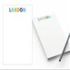 Personalized Notepad for Kids, Custom Notepad with Name, Kids Notepads, Colorful Notepad, Notepad for Girl, Notepad for Boy view 2