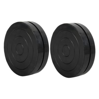 PLAFOPE 2pcs Plastic Turntable Base for Pottery and Clay Sculpting Portable Rotating Plate for Ceramics Model-Making and Floral Arranging