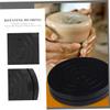 PLAFOPE 2pcs Plastic Turntable Base for Pottery and Clay Sculpting Portable Rotating Plate for Ceramics Model-Making and Floral Arranging view 3