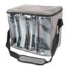 BambooMN JubileeYarn Oxford Fabric Yarn Storage Tote Bag - Grey - 1 Bag view 1