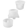 1set Silicone Jewelry Box Mold Epoxy Casting Mold for Unique Crafts Flexible and Reusable for Handmade and Storage Crown Design view 2