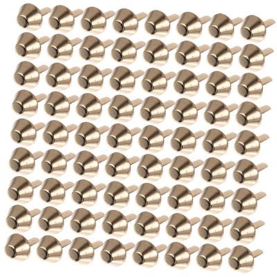 CORHAD 100pcs DIY Bag Feet Bottom Nailhead Purse Making Hardware Bag Bottom Rivets