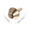 CORHAD 100pcs DIY Bag Feet Bottom Nailhead Purse Making Hardware Bag Bottom Rivets view 2