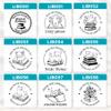 Custom Library Embosser Stamp - EMB081 - Includes 50 Gold Seals - Perfect for Customizing Books, Ex Libris, Personalized Journals and More. view 4