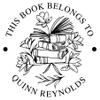 Custom Wood Library Hand Stamp - Style 077 - Great for Customizing Books, Ex Libris, Personalized Journals and More. view 3