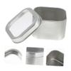 HOODANCOS Storage Tins Lids 15pcs Metal Square Tins Window Lids for Candle Making Diy Projects view 3