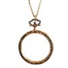 HOMOMOSS Magnifier Handheld Magnifier 10x Magnifying Glass Necklace Accessories Magnifying Mirror Carved Design Magnifying Lens for Home Learning Reading and Fault Finding view 1
