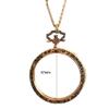 HOMOMOSS Magnifier Handheld Magnifier 10x Magnifying Glass Necklace Accessories Magnifying Mirror Carved Design Magnifying Lens for Home Learning Reading and Fault Finding view 2