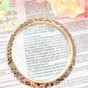 HOMOMOSS Magnifier Handheld Magnifier 10x Magnifying Glass Necklace Accessories Magnifying Mirror Carved Design Magnifying Lens for Home Learning Reading and Fault Finding view 4