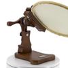 W-Stands Inc. Embroidery Hoop and Q-Snap Frame Stand - The Frog - Natural Wood - Handmade Product - Adjustable Handmade Wooden Embroidery Stand for Cross Stitch & Q-Snap Frames view 2