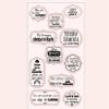 JIAPAILAIYUN Rubber Stamps for Crafting,11x20cm Spanish Spainish Word Clear Stamp Transparent Silicone Stamp for Scrapbooking Photo Album Decoration view 1