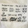 JIAPAILAIYUN Rubber Stamps for Crafting,11x16cm Valentine Day Lover Common Phrase Clear Stamp Transparent Silicone Stamp Seal Sheet for Scrapbooking Photo Album Decoration view 2