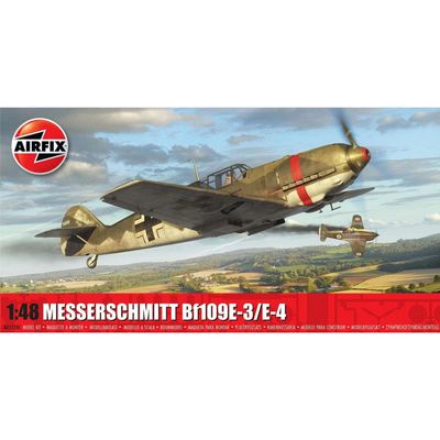 Airfix A05120C Messerschmitt Bf109E-3 E-4 Plastic Model Kits