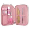 Depesche TOPModel Triple Pencil Case Leo Wild (0412787), Pink, zzzz-s, Pencil case view 3
