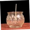 NUOBESTY 100pcs Low Smoke Cotton Core Candle Wicks Tabs 20cm for DIY Candle Making Kit view 2