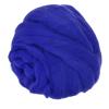 METALLIXITY Felting Wool Bulk (240g/8.5oz), Natural Wool Needle Felting Wool - for Weaving, Handcrafts, and DIY Creations, Sapphire Blue view 1