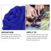 METALLIXITY Felting Wool Bulk (240g/8.5oz), Natural Wool Needle Felting Wool - for Weaving, Handcrafts, and DIY Creations, Sapphire Blue view 4