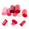 Hohopeti 7pcs Acrylic Yarn Craft for DIY Rug Making Latch Hook Projects Soft and Durable Home Decor Supplies Red Shades view 4