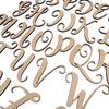 Krafty Supply (Starfish) Letters, Unfinished Wooden Letters, Sturdy and Durable, Paintable MDF Craft Alphabet (20in Tall, 1-4in Thick,Letter W) view 4