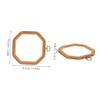 LALAFINA Embroidery Hoop Frame Cross Stitch Hoop DIY Embroidery Accessory for Jewelry Making view 2