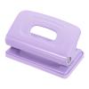 YOKIVE 2 Hole Punch Hole Paper Puncher | Metal Paper Punching Tool Great for Packaging Card Scrapbook Notebook, (Purple 1/4") view 1