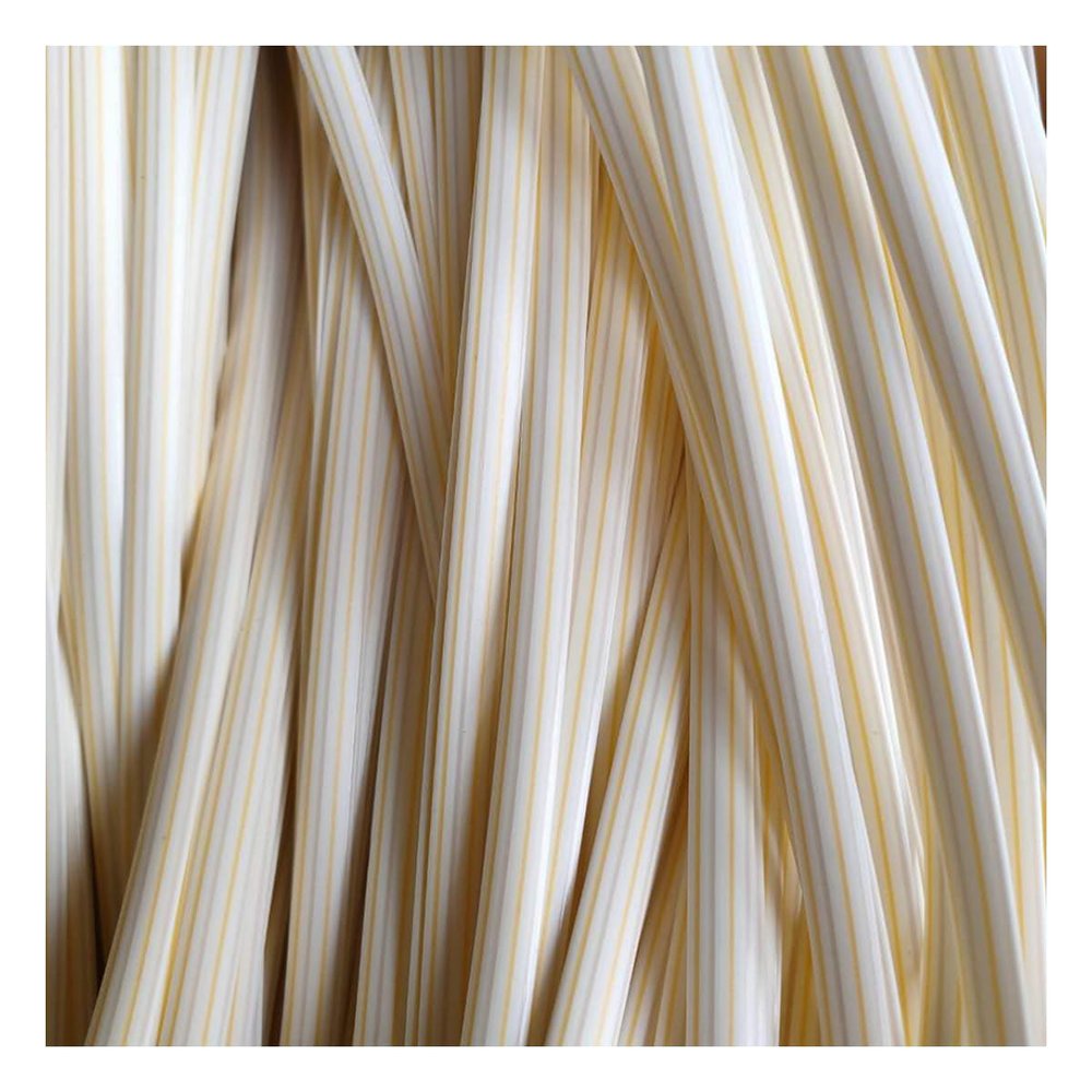 Queenbox 8x1.2mm 196ft Flat Plastic Woven Rattan, PE Weaving Wicker Repair Material for Repair DIY Home Furniture Chair Table Basket, 18