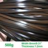 Queenbox 8x1.2mm 196ft Flat Plastic Woven Rattan, PE Weaving Wicker Repair Material for Repair DIY Home Furniture Chair Table Basket, 22 view 2