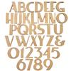 Krafty Supply (Gatsby) Letters, Unfinished Wooden Letters, Sturdy and Durable, Paintable MDF Craft Alphabet (7in Tall, 1-4in Thick,Letter T) view 3