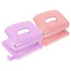 Parliky 2pcs Manual Paper Hole Puncher Punch Binder Puncher Office Supply Plastic Metal Material Compact view 1