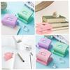 Parliky 2pcs Manual Paper Hole Puncher Punch Binder Puncher Office Supply Plastic Metal Material Compact view 3