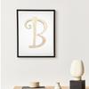 Krafty Supply (Curly) Numbers, Unfinished Wooden Numbers, Sturdy and Durable, Paintable Birch Craft Alphabet (18in Tall, 1-4in Thick, Number 5) view 2