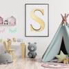 Krafty Supply (TimesRoman) Letters, Unfinished Wooden Letters, Sturdy and Durable, Paintable Birch Craft Alphabet (18in Tall, 1-4in Thick,Letter E) view 2