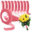 Max Shape 12 Rolls 1/2 Inch 30 Yard Floral Tapes for Bouquet Stem Wrapping, Green Floral Tape for Floral Arranging Craft Projects Corsages, Wedding Bouquet (Pink) view 1