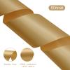 Rilisili Old Gold Satin Ribbon 3 Inch 15 Yards Double Faced Polyester Satin Ribbons for Gift Wrapping DIY Crafts Weddings Invitations Flower Bouquet Bow Making Home Decor Sewing view 2