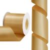 Rilisili Old Gold Satin Ribbon 3 Inch 15 Yards Double Faced Polyester Satin Ribbons for Gift Wrapping DIY Crafts Weddings Invitations Flower Bouquet Bow Making Home Decor Sewing view 3