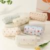SURBEAV Pencil Case Pen Case Office College School Storage Bag Pouch Holder Box Organizer Makeup Pouch Cosmetic Bag Aesthetic Cute Pencil Case for Girls Boys Kids (R) view 3