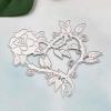 Die Cuts for Scrapbooking,9.8x8.6cm Love Heart Metal Cutting Dies Stencil Scrapbooking Embossing Album Paper Card Craft view 4