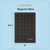 CraftFIRST 6 x 9 Magnetic Shim with Popular Card Size Grids Die Cutting Accessaries 2 Shims view 2