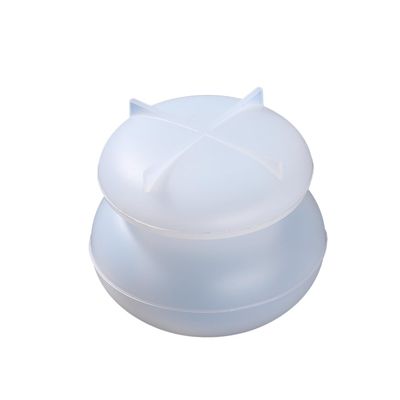 1pcs Jar Resin Molds Silicone, Jars Silicone Molds with Lid for Epoxy Resin Casting for DIY Jewelry Storage Box, Candy Container, Candle Holder, Home Decoration (Storage Box)