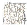 Krafty Supply (CountryKitchen) Letters, Unfinished Wooden Letters, Sturdy and Durable, Paintable MDF Craft Alphabet (16in Tall, 1-8in Thick,Letter L) view 2