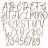 Krafty Supply (CountryKitchen) Letters, Unfinished Wooden Letters, Sturdy and Durable, Paintable MDF Craft Alphabet (20in Tall, 1-8in Thick,Letter P) view 3