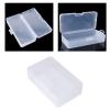 2Pcs Plastic Box Rectangular Empty Clear Plastic Organizer Storage Box Craft Storage Box With Lid For Small Items Clear Plastic Storage Box view 2