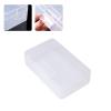 2Pcs Plastic Box Rectangular Empty Clear Plastic Organizer Storage Box Craft Storage Box With Lid For Small Items Clear Plastic Storage Box view 3
