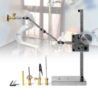 Fakednss Stop Motion Animation Kit, Stop Motion Rig, Stainless Steel Stop Motion Stand with 5 Connectors, 16/26cm Lifting Bracket for Action Figures Models or Creative Projects (Size : 26CM)