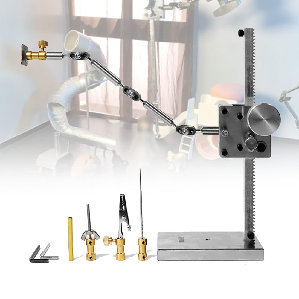 Fakednss Stop Motion Animation Kit, Stop Motion Rig, Stainless Steel Stop Motion Stand with 5 Connectors, 16/26cm Lifting Bracket for Action Figures Models or Creative Projects (Size : 26CM)
