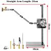 Fakednss Stop Motion Animation Kit, Stop Motion Rig, Stainless Steel Stop Motion Stand with 5 Connectors, 16/26cm Lifting Bracket for Action Figures Models or Creative Projects (Size : 26CM) view 2