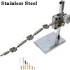 Fakednss Stop Motion Animation Kit, Stop Motion Rig, Stainless Steel Stop Motion Stand with 5 Connectors, 16/26cm Lifting Bracket for Action Figures Models or Creative Projects (Size : 26CM) view 3